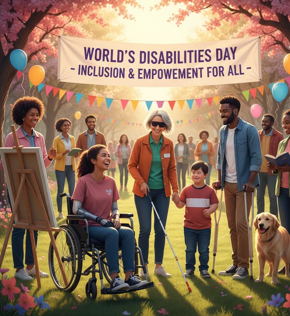 Happy International Day of Persons with Disabilities! 💙🌟