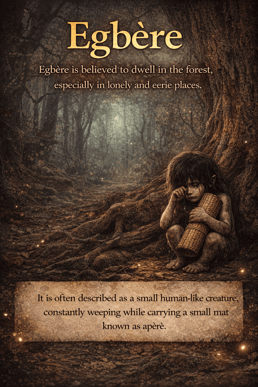 Egbére and the Mysterious Apẹ̀rẹ̀: A Powerful Yoruba Folktale Explained