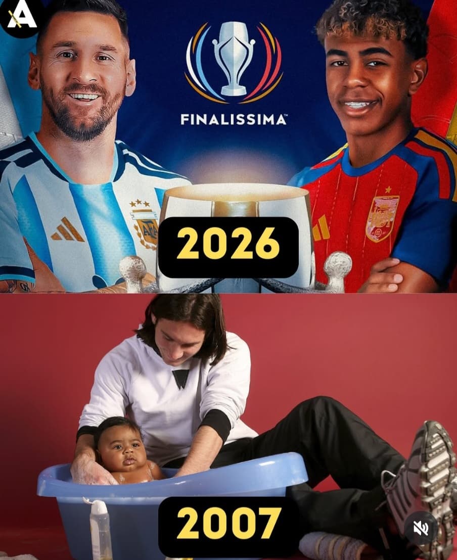 WHEN A PHOTOGRAPH BECOMES PROPHECY: THE STORY OF LIONEL MESSI AND LAMINE YAMAL